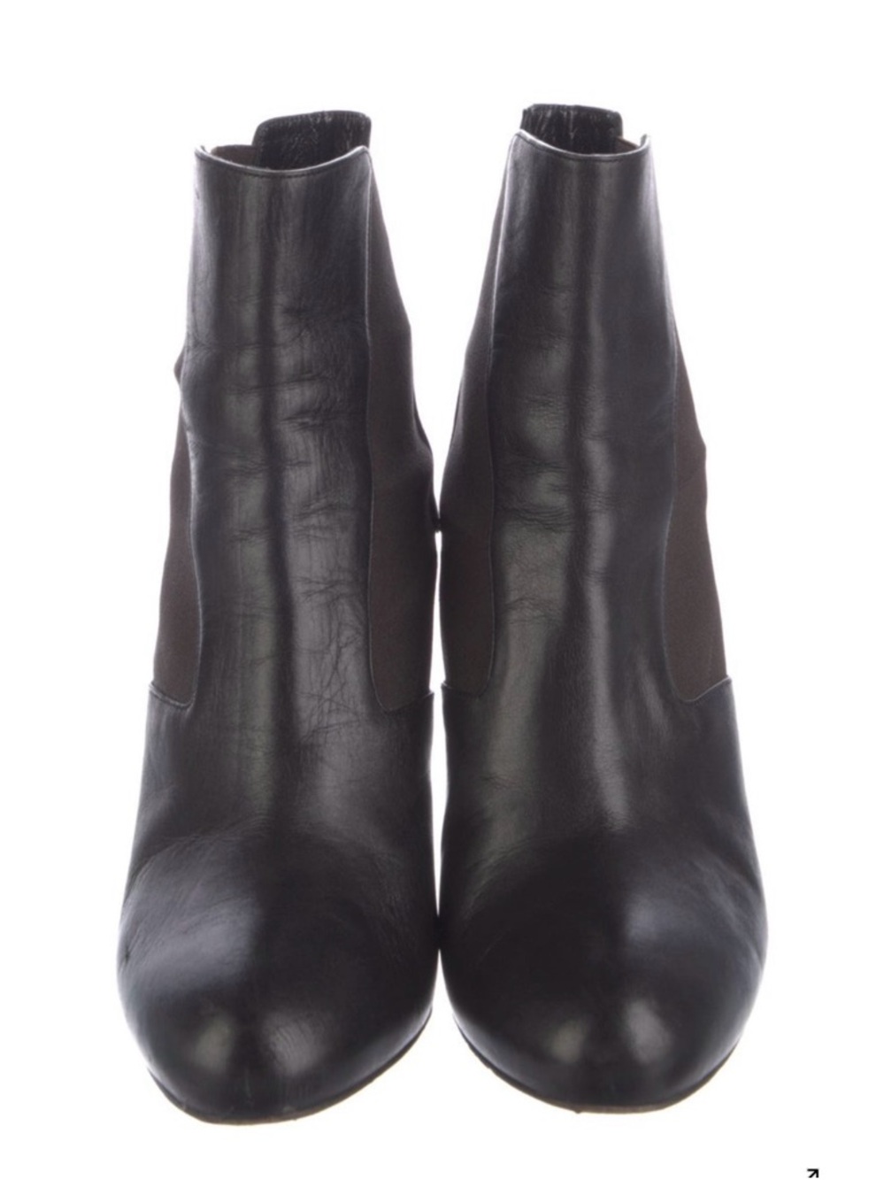 Fendi Brown Leather Ankle Booties
